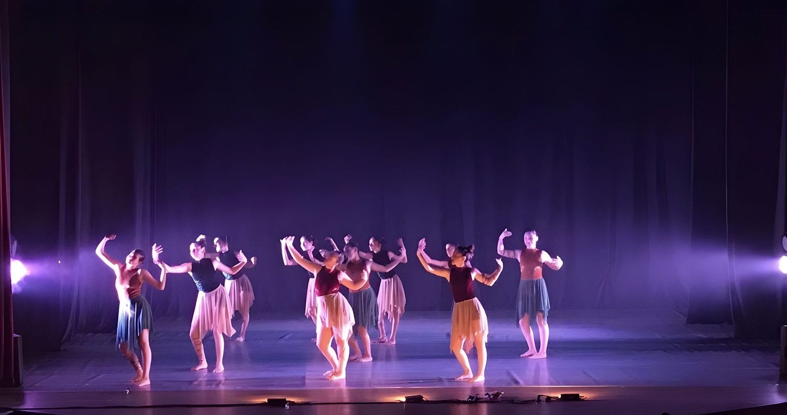 Dance & Music Stages - Lavender wash - contemporary evening